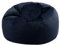 Icon Kingston Sitzsack Samt, Marineblau, Sitzsack Erwachsene mit Füllung, Bean Bag, Samt Sessel, Lounge Sessel, Lounge Stuhl, Schlafzimmer, Wohnzimmer, Wohnzimmer Möbel