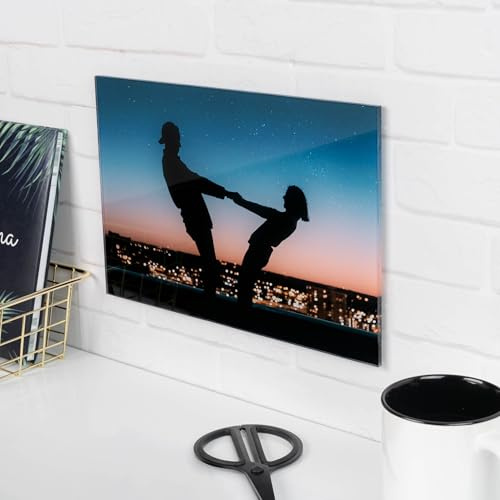 Wanapix | Photo sur Plexiglas 75x50 | Photo Imprimée sur Plexiglas 5 mm | Impression Directe | Effet de Profondeur Spectaculaire | Plaques de Suspension Incluses | Tableau Décoratif Personnalisé