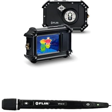 FLIR Cx5 Termocamera per aree pericolose con WiFi: sensore a infrarossi ad alta risoluzione + rilevatore di tensione senza contatto VP52-2 CAT IV