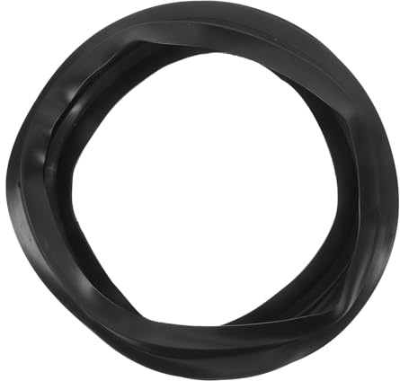 WOONEKY Meccanismo Regolabile per Lavatesta in Gomma Nero, Design Oscillante e Tenuta Stagna, Accessorio per Shampoo da Supporto per Ciotole