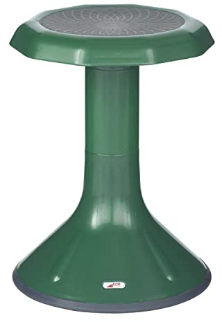ECR4Kids ACE Active Core Engagement Wobble Stool, 18-Inch Seat Height, Flexible Seating, Green
