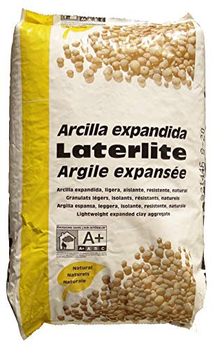 DMS Laterlite - Billes d’Argile de 3 à 8 mm – A Forte Rétention d’Eau – Spécial Jardinage - Sac de 50 litres