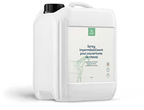 eco:fy Hästtäcken impregneringsspray spray impregnering impregneringsmedel impregneringsmedel tätning mot fukt och smuts andas (10 liter)