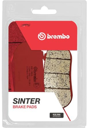 Brembo 07HD07SP Disc Brake Pad Set for Harley-Davidson FLD Switchback 2012-2016, FLHTC Electra Glide Classic 2012-2013, FLHTK Electra Glide Ultra Limited 2011-2014