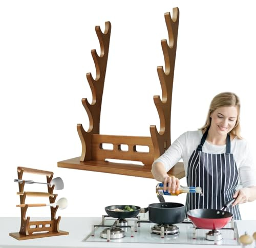 Espositore per flauto - Espositore per raccolta a 5 livelli | Espositore da tavolo, elegante organizer per flauti, contenitore per strumenti musicali e scaffale per presentazioni adatto a casa