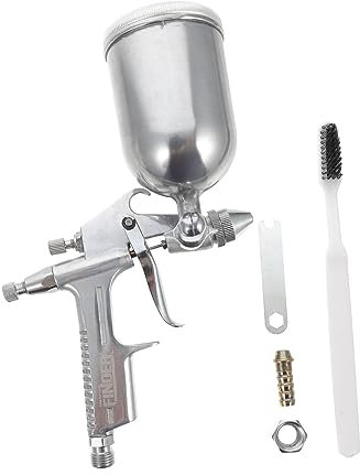 NUOBESTY Spruzzatore Pneumatico Per Vernice Auto Veicoli Strumenti Spruzzatura Mobili Tavoli Sedie Recinzioni Interni Lavori Artigianali