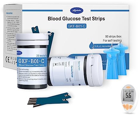 Aljubeiha Blood Glucose Meter Testing Kit