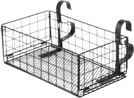 Almacenamiento para piscinas: organizador de alambre de malla, cesta de soporte espaciosa, diseño de acceso rápido, característica de construcción robusta | Para sostener juguetes, toallas, bebidas en