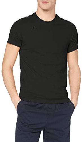 Erima Unisex Kinder Basic Teamsport T-Shirt (208330), schwarz, 140