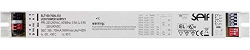 Self Electronics SLT160-700IL-EU LED-Treiber Konstantstrom 160 Watt 350-700 mA 120-228 V/DC Montage auf