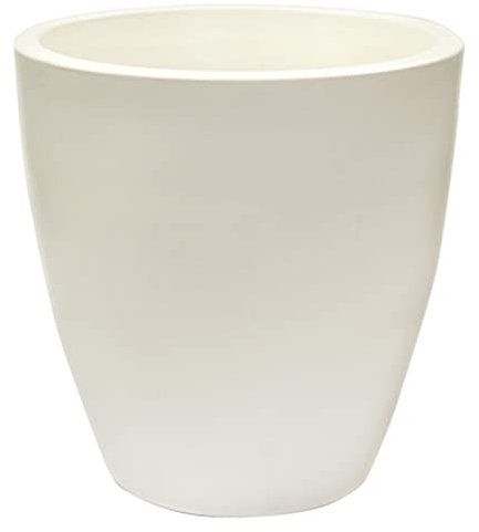 WELL HOME MOBILIARIO & DECORACIÓN MACETERO DE POLIETILENO POR ROTOMOLDEO BLANCO 40x40 CM