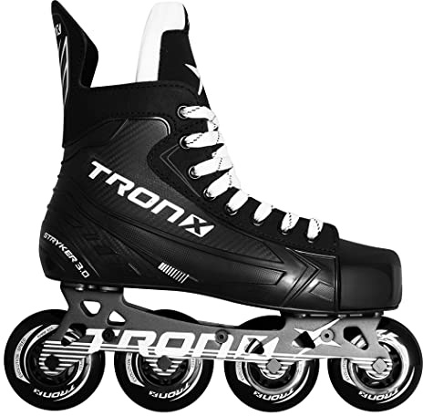 TronX Stryker 3.0 Senior Adult Junior Kids Inline Roller Hockey Skates, New for 2023
