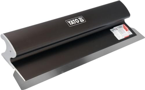 Putzspachtel Feinspachteln Flächenspachtel Feinveredelung 25 40 60 80 cm Gipsspachtel mit austauschbarer Metallklinge Adapter Halterung, Länge:Flächenspachtel 600mm