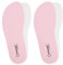 Knixmax Outdoor Crocs - Lot de 2 paires de semelles fines - 3 mm - Respirantes et confortables - Pour sabots, sandales et chaussures de jardin - EU 33-49, Rose, EU34-35 (2 Paare)