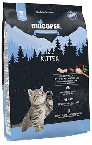 Chicopee HNL kattunge 8 kg torrfoder för katter | av Bosch | kattmat | kanadensiskt recept | Tillverkad i Tyskland | Ett varumärke som tillhör Bosch djurfoder
