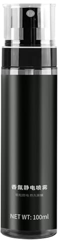 Anti-Static Spray - 100ml Fabric Removal Mist Long-lasting Fragrance, Portable De-static Aerosol | Cling Protection For Clothes Textiles Sheets Sweaters Blankets Upholstery Coats Home Office