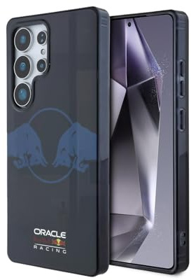 CG MOBILE Red Bull Two Bulls Logo Hülle für Samsung Galaxy S25 Ultra kompatibel mit MagSafe Marine