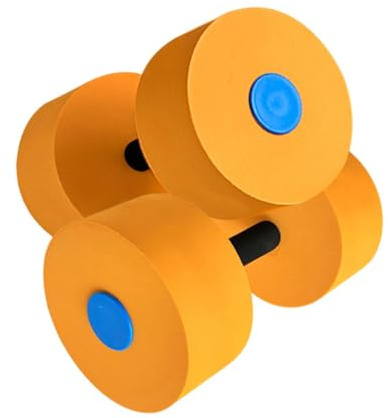 Pesas de piscina para ejercicio acuático, 2 unidades de barras flotantes de espuma para fitness | Mancuernas de agua para adultos, espalda, hombros, brazos, pecho, parte superior del cuerpo, natación, culturismo