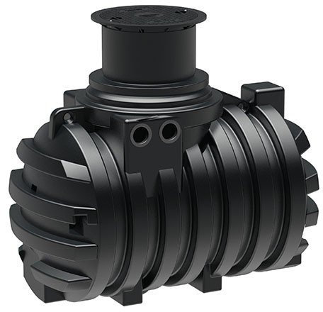 STABILO Sanitaer Kunststoff PE Erdtank Set-3 2200l Regenwassertank Zisterne Regenwasserspeicher Regenwasser Wassertank Regentank unterirdisch Garten