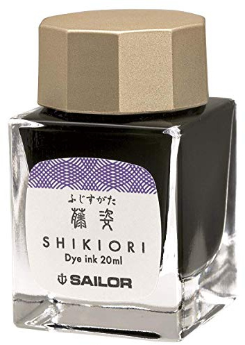 Sailor Fountain Pen, Bottled Ink, Four Seasons, Dream of Sixteen Nights, Wisteria Figure 13-1008-213