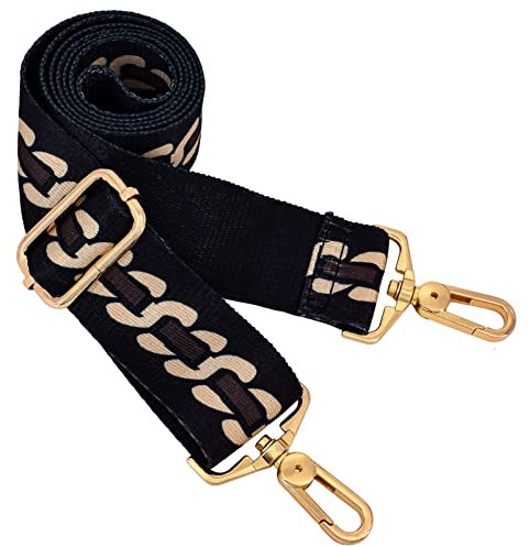 Taschengurt aus Metall, drehbarer Haken, Schultergurt, Gitarrengurt für Crossbody-Tasche/Gepäck, Alternant S, L, Modern