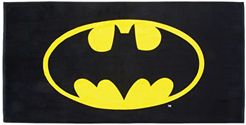 Franco Batman DC Comics Super Soft Cotton Bath/Pool/Beach Towel, 60 in x 30 in, (Official Licensed Batman Product)