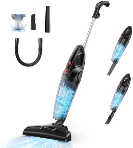 Aspiron Stabstaubsauger mit Kabel, 20000Pa stielstaubsauger mit Kabel