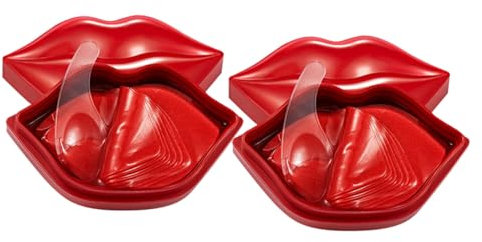 VALICLUD 40stücke Frauen Gel Lippenmaske Lippenpads Lippenmasken Lippenpflege Tool Gel Lippen Schlafmaske Membran Maske Nacht Lippenpflege