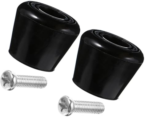 Garneck Freni per Scarpe Rotelle con Cuscinetti in PU Durevoli Accessori Sicurezza per Calzature Esterno e Pattinaggio Blocchi Frenanti Antiscivolo per Roller Skating