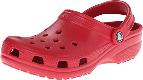 Crocs Unisex-Erwachsene Classic Clogs,Rot Pepper,36/37 EU