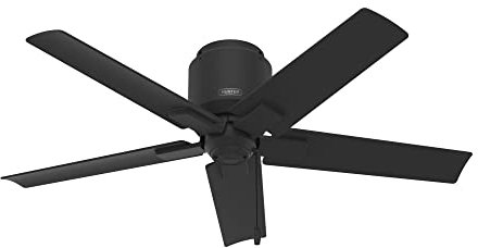 Hunter Terrace Cove, Outdoor or Indoor, Ceiling Fan, 44 inch, Matte Black
