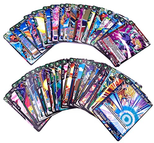 Dragon Ball Super - 50 carte assortite con 5 Holos