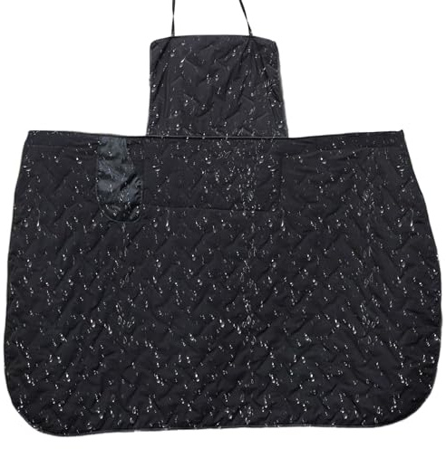 qokeeu Protège-Jambes Chaud pour Scooter - Couverture Épaisse pour Jambes Imperméable et Coupe-Vent | Protecteur Tablier Couverture Vélo Électrique | pour Conduite Hiver Pluie Boue