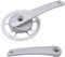 Gazelle kurbel 38T 170 mm aluminiumsilber