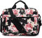 RAVUO Laptop Bag Case 15.6 Inch Computer Sleeve Messenger Bag with Shoulder Strap Water Resistant Business Briefcase with Tablet Pocket for Women Lady Travel School Lawyer-Floral