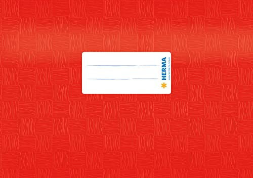 Baier & Schneider Buchumschlag, Buchumschlag, A5, PP-Folie, 15,6 x 21 cm, Rot