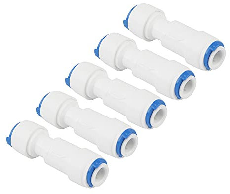 Pxyelec Valvola di non ritorno unidirezionale da 1/4 per sistema di osmosi inversa RO Pure Water 5pcs