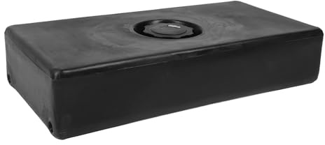 8 Gallon Caravan Water Tank, Leakproof Fresh and Grey Water Tank Food Grade LLDPE Portable RV Water Tank for Trailers Campers Boats Yachts, 26 X 13.4 X 5.5 Inch