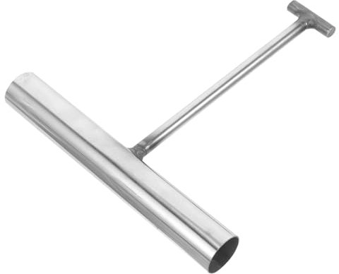 HEALEEP Gancio Per Tombini in Inossidabile Gancio Per Sollevamento Sicuro Griglie Scarico Strumento Portatile Per Tombini e Porte Avvolgibili Lunghezza 16cm Diametro 8mm