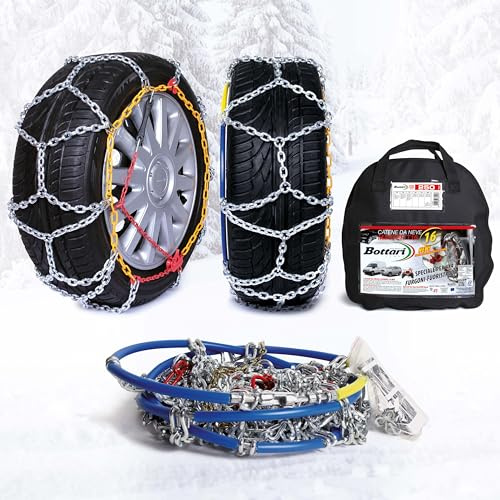 Bottari 68009 Master Heavy Duty 16mm Snow Chains for 4x4 MPV's and Van, TUV and ONORM approved, size 250