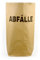 Funny AG-793 Papiermüllsack Abfälle, 70 L, Braun 25 Stück