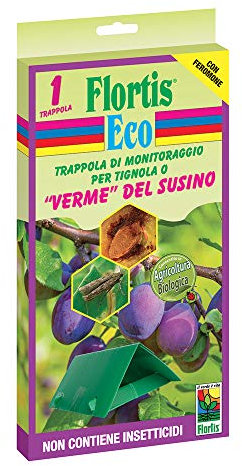 Flortis Trappola TIGNOLA-Verme del SUSINO Protezione Animali Insetti Piante