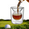 Golf Gifts for Mens Golfers, Whiskey Glasses with Golf Ball Shape Embedded Unique Rum Glass Novelty Whisky Glasses Perfect Drinking Accessory and Home Bar Party Game Birthday Gifts