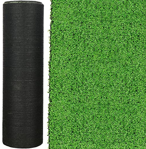 SPRINGOS Gazon Artificiel 2x8 m Tapis de Pelouse pour Balcon Terrasse Jardin Vert Résistant aux UV Facile d'Entretien Tapis Extérieur pour Décoration et Revêtement de Sol