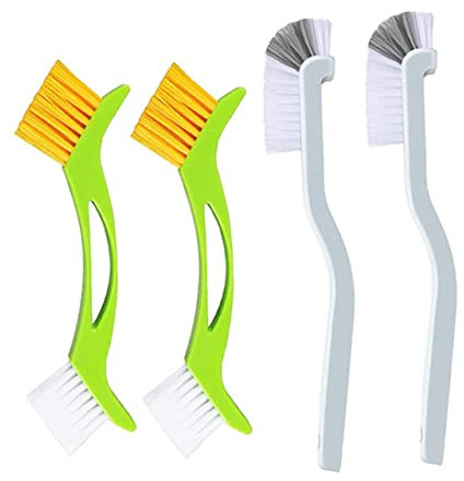 4Pcs Spazzola Per La Pulizia Set Di Spazzole Per La Pulizia Profonda Spazzola Per La Pulizia Della Cucina Giunto Per Piastrelle Detergente Per Microfibra Detergente Per Vetri