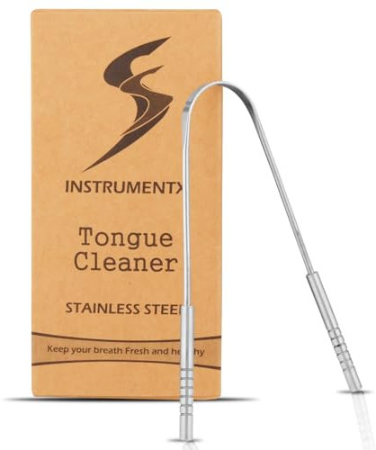 Zungenschaber, Edelstahl, wiederhergestellter Geschmack, U-Form, Zungenreiniger, Werkzeug, reduziert Mundgeruch, flexibles Design, Metall, robuste Schaber, Männer und Frauen, Hygiene und Selbstpflege