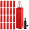 20 Stück Geschenktüten, Geschenktasche, Geschenktüte Kraftpapier, Flaschentüten Geschenktüten, Weintasche Weinbeutel, Flaschentüten Champagner Taschen Flaschentasche für Hochzeit Party Weihnachten