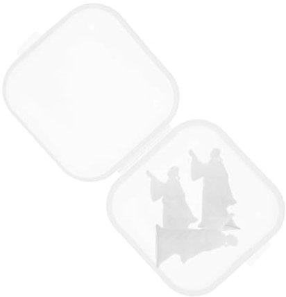 VINTORKY Figurines Miniatures De Jardin Anciennes, Décorations Micro-Paysage pour Bonsaï 2 Cm, Lot De 3 Sculptures en Résine, Ornements Décoratifs Japonerie pour Bureau Et Jardin