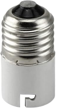 Converter Bulpady para bombilla - Adaptador para el ataque E27 E14 GU10, Base Back Back Base Converter a E27 | Adaptador de lámpara de mesa, convertidor para luces de i