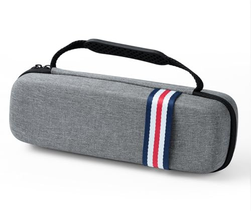 A285M Sac de transport et housse de protection pour imprimante thermique A4, étui rigide antichoc portable gris pour voyage, rangement pour accessoires imprimante (non inclus). Pour bureau, maison